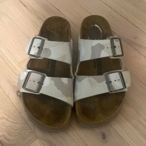 Camouflage Birkenstocks.